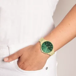 Nine West Women's Split Dial Mesh Watch -Deals My Glow Wardrobe Store 5857496 ALT9