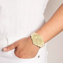 Nine West Women's Gold-Tone Dress Watch -Deals My Glow Wardrobe Store 5857498 ALT9