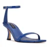 Nine West Ripe Women's Heeled Dress Sandals -Deals My Glow Wardrobe Store 5883718 Blue Patent