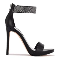 Nine West Utell Women's Rhinestone High Heel Dress Sandals 14 Nine West Utell Women's Rhinestone High Heel Dress Sandals -Deals My Glow Wardrobe Store 5883719 ALT