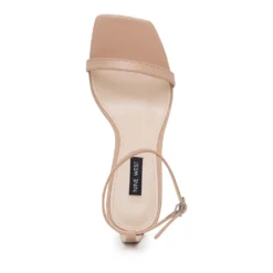 Nine West Yess Women's Leather Heeled Sandals -Deals My Glow Wardrobe Store 5883723 ALT3