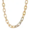 Nine West Gold Tone Link Collar Necklace -Deals My Glow Wardrobe Store 5893194