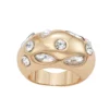 Nine West Gold Tone Dome Ring -Deals My Glow Wardrobe Store 5893199
