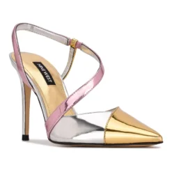 Nine West Floria Women's Dress Heels -Deals My Glow Wardrobe Store 5899524 Metallic Multi