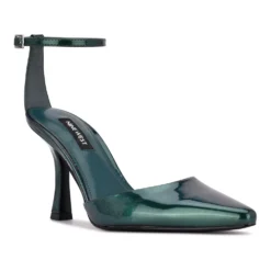 Nine West Shaply Women's Heels -Deals My Glow Wardrobe Store 5900730 Metallic Teal Patent