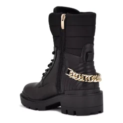 Nine West Ihad Women's Combat Boots -Deals My Glow Wardrobe Store 5903950 ALT4