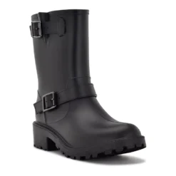 Nine West Rides Women's Rain Boots -Deals My Glow Wardrobe Store 5903952 Black