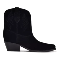 Nine West Texen Women's Suede Western Boots -Deals My Glow Wardrobe Store 5903954 ALT