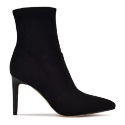 Nine West Reves Women's Heeled Ankle Boots 8 Nine West Reves Women's Heeled Ankle Boots -Deals My Glow Wardrobe Store 5904084 ALT