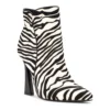 Nine West Torrie Women's Heeled Ankle Boots -Deals My Glow Wardrobe Store 5904093 Zebra