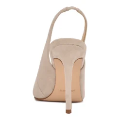 Nine West Feather Women's Suede Sling Back Pumps 11 Nine West Feather Women's Suede Sling Back Pumps -Deals My Glow Wardrobe Store 5911106 ALT4