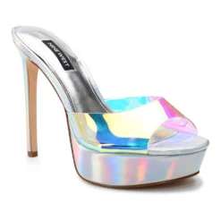 Nine West Golit Women's Platform Sandals -Deals My Glow Wardrobe Store 5911666 Iridescent Multi