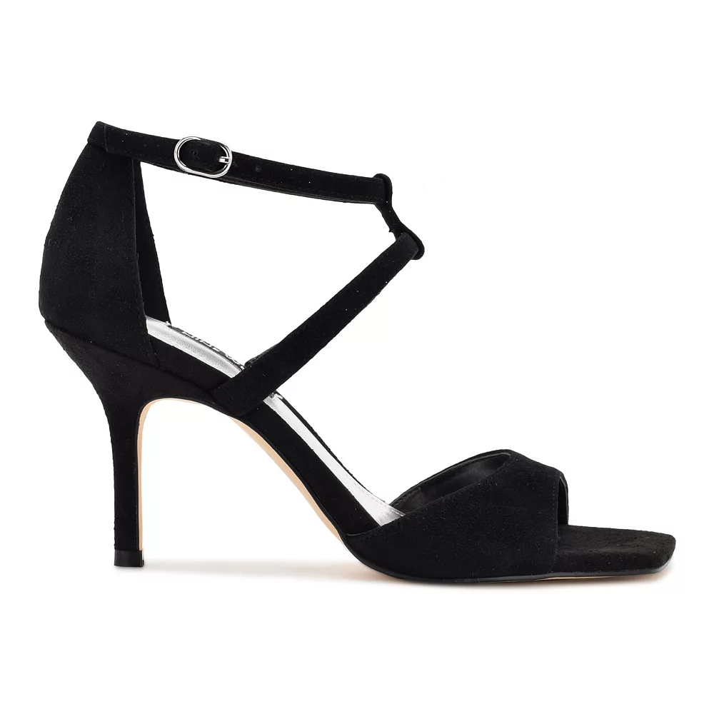 Nine West Sighs Women's Suede Dress Sandals 6 Nine West Sighs Women's Suede Dress Sandals - Image 4