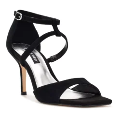 Nine West Sighs Women's Suede Dress Sandals 10 Nine West Sighs Women's Suede Dress Sandals -Deals My Glow Wardrobe Store 5911670 Black Suede