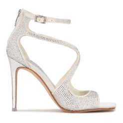 Nine West Tulah Women's Rhinestone Dress Sandals -Deals My Glow Wardrobe Store 5911675 ALT