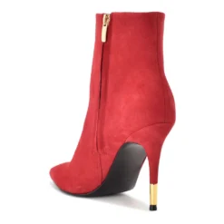 Nine West Bolana Women's Suede Heeled Ankle Boots -Deals My Glow Wardrobe Store 5955023 ALT4