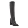 Nine West Danee Women's Leather Knee-High Boots 2 Nine West Danee Women's Leather Knee-High Boots -Deals My Glow Wardrobe Store 5955039 Black Leather