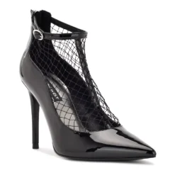 Nine West Fishnet Women's Heels -Deals My Glow Wardrobe Store 5955090 Black Patent