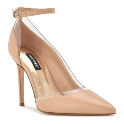 Nine West Freze Women's D'Orsay Heels -Deals My Glow Wardrobe Store 5961444 Light Natural Clear
