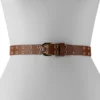 Women's Nine West Double Row Grommet Belt