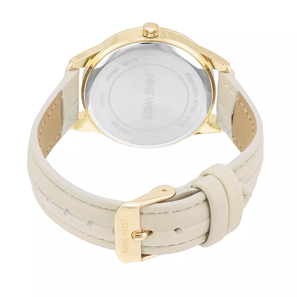 Nine West Women's Split Dial Strap Watch 4 Nine West Women's Split Dial Strap Watch - Image 2
