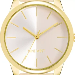 Nine West Women's Split Dial Strap Watch 9 Nine West Women's Split Dial Strap Watch -Deals My Glow Wardrobe Store 6024082 ALT2