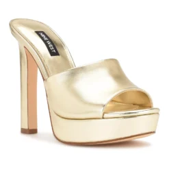 Nine West Wila Women's Platform Sandals -Deals My Glow Wardrobe Store 6037996 Yellow
