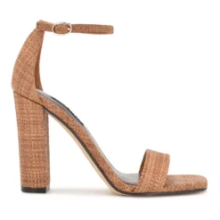 Nine West Marrie Women's Block Heel Dress Sandals -Deals My Glow Wardrobe Store 6097981 ALT