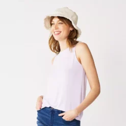 Nine West Essential Easy High-Neck Tank -Deals My Glow Wardrobe Store 6171805 Enlighten Purple