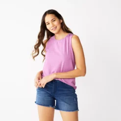 Nine West Essential Easy High-Neck Tank -Deals My Glow Wardrobe Store 6171805 Lavender Mauve