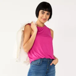 Nine West Essential Easy High-Neck Tank